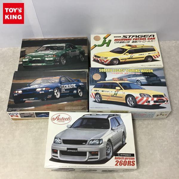 フジミ模型(株)》日産ステージア 日本道路公団 道路パトロール