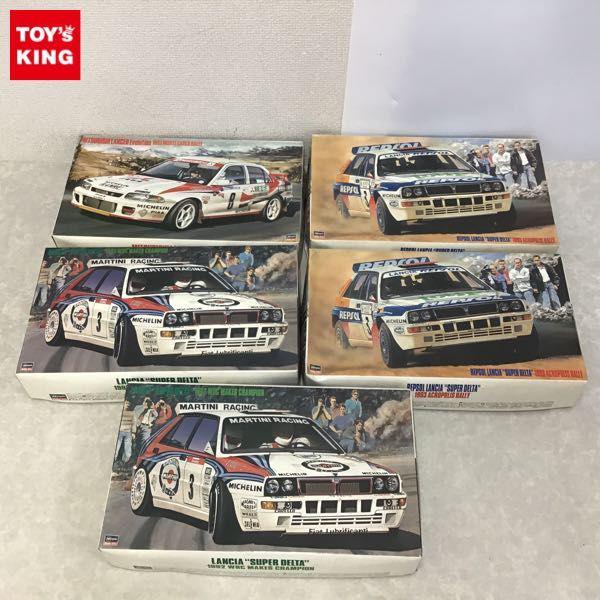 ハセガワ 1/24 ランチア スーパーデルタ 1992 WRCメイクスチャンピオン、三菱ランサーエボリューション 1993年モンテカルロラリー 等  販売・買取