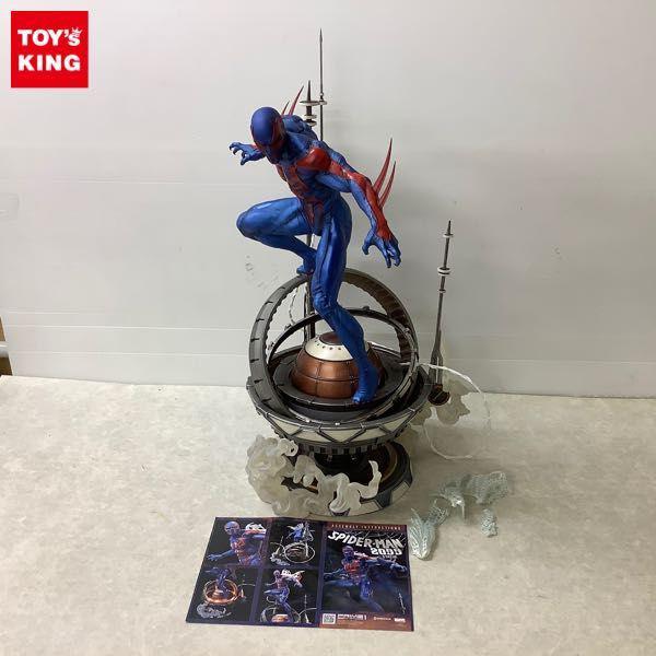 店頭受取限定 破損 プライム1スタジオ プレミアムマスターライン 1/4 スパイダーマン 2099 ポリストーン スタチュー PMMV-01 販売・買取