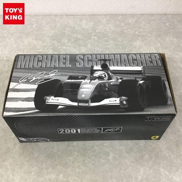 未開封新品 HOTWHEELS RACING シューマッハ フェラーリ1/18