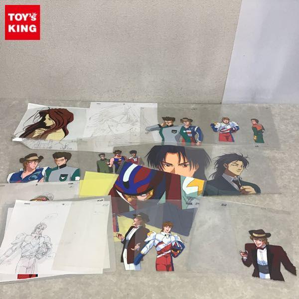 セル画 新世紀GPXサイバーフォーミュラ 名雲京志郎 葵今日子 フランツ