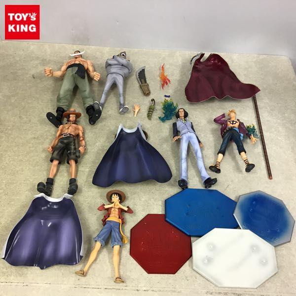 訳あり ジャンク ONE PIECE フィギュア ルフィ エース マルコ 白ひげ 青雉 ガープ 販売・買取