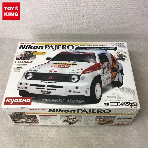 京商（kyosyo）　三菱パジェロ ダカール2004 4WDエンジンカー 京商1/9スケール4WDエンジンカー三菱パジェロ - メルカリ