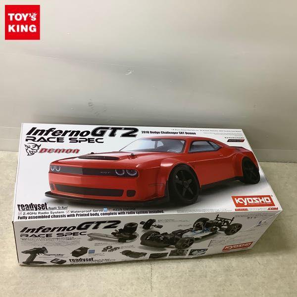 京商 1/8 エンジンRCカー インファーノGT2 RACE SPEC 2018 ダッジ・チャレンジャー SRT デーモン / R/C ラジコン  Inferno 販売・買取