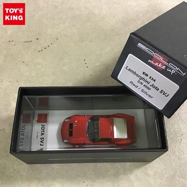 Make Up EIDOLON 1/43 ランボルギーニ・イオタ SVJ S/N 4990 レッド