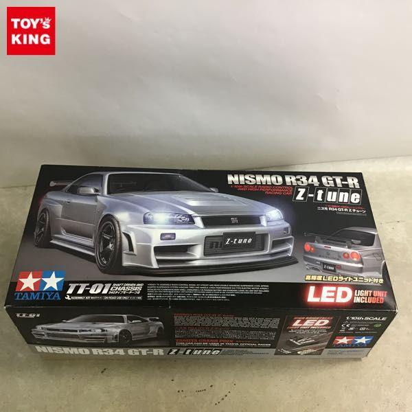 タミヤ 1/10 電動RC 4WDレーシングカー ニスモ R34 GT-R Zチューン /ラジコン 組立キット 販売・買取