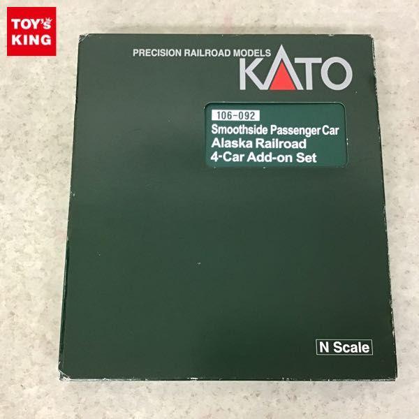 KATO Nゲージ 106-092 Smoothside Passenger Car Alaska Railroad 4-Car Add-on Set  販売・買取