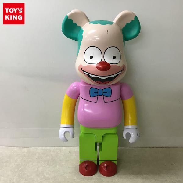 同梱不可 □ メディコムトイ BE@RBRICK 1000% ザ・シンプソンズ Krusty