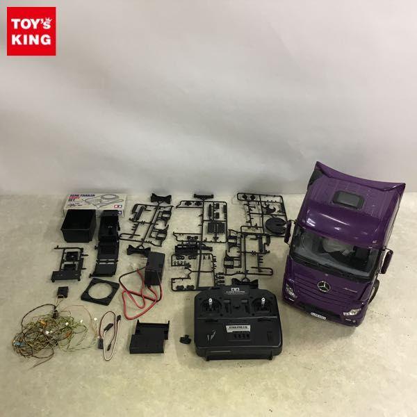 同梱不可 □ ジャンク タミヤ 1/14 電動RC トレーラーヘッド