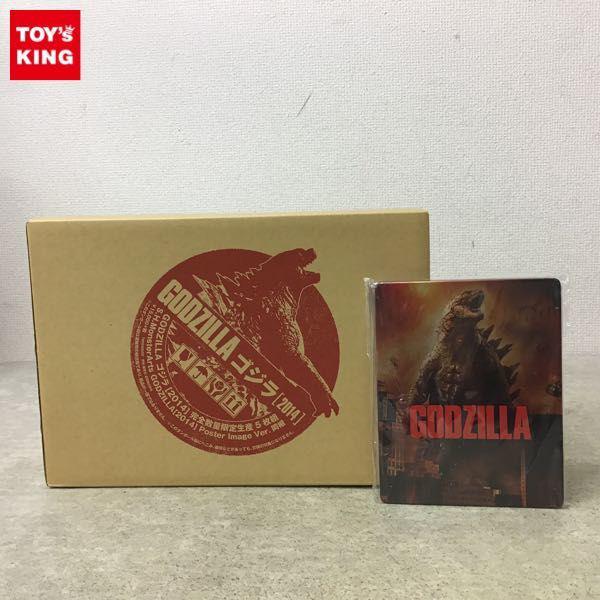 セット GODZILLA ゴジラ 2014 完全数量限定生産5枚組 スチールブック付