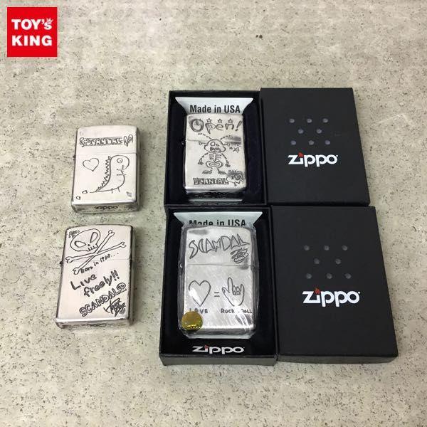 販売代理店 zippo SCANDAL RINA 限定品 特殊加工 2012年製 - 小物