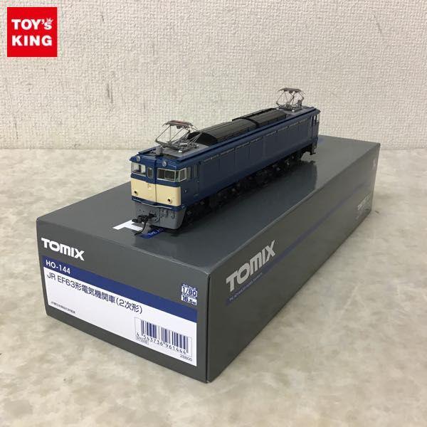 動作確認済 TOMIX HOゲージ HO-144 JR EF63形 電気機関車 (2次形) 販売