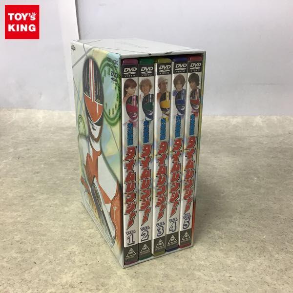 DVD 未来戦隊タイムレンジャー Vol.1～Vol.5 収納ボックス付き