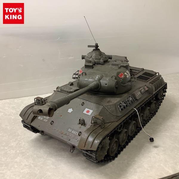 店頭受取限定 ジャンク 三共製作所 1/8 エンジンRC 61式戦車 / R/C戦車 ラジコン 金属製 ゼノアG2D型、Futaba FP-131S等  販売・買取