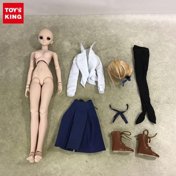 同梱不可 ☆ 箱無 ボークス DD / ドルフィードリーム Fate/hollow ataraxia セイバー 本体 ウィッグ 私服セット 販売・買取