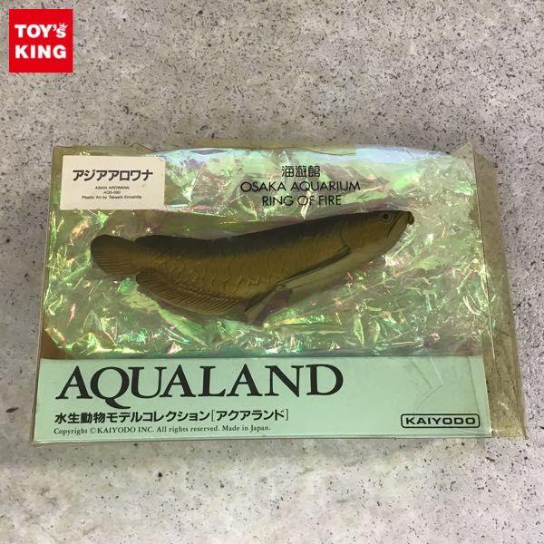 海洋堂 水生生物モデルコレクション アクアランド 海遊館 ARTPLA アジアアロワナ 販売・買取