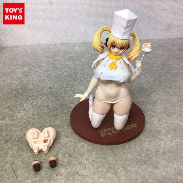 すーぱーぽちゃ子 生フィギュア パティシエVer. 1/6 のセット