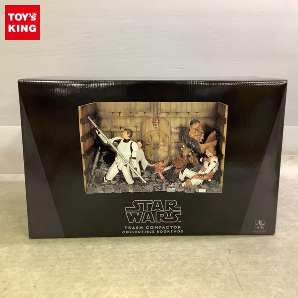 1円～ ジェントルジャイアント STAR WARS TRASH COMPACTOR COLLECTIBLE BOOKENDS / 2021年