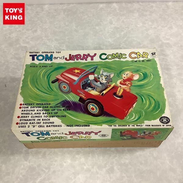ブリキモダントーイ電動【TOM and JERRY COMIC CAR】動作品 ブリキモダントーイ電動【TOM and JERRY COMIC CAR】動作品