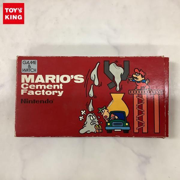 レトロ玩具】任天堂マリオ'sセメントファクトリー （1983年製品 