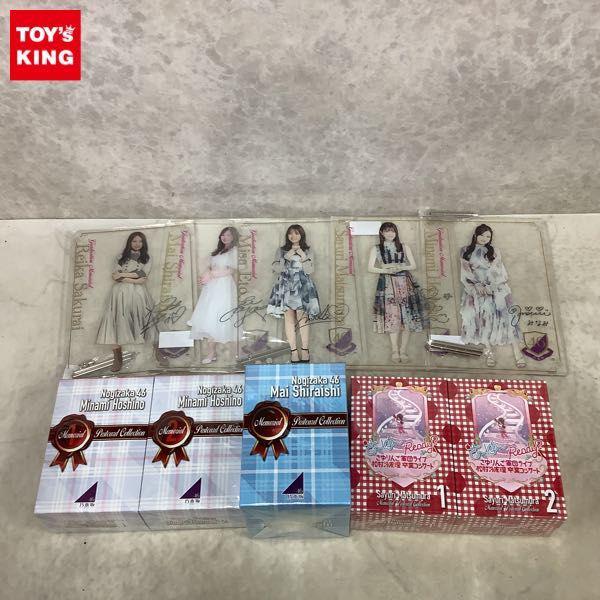 訳あり 乃木坂46 グッズ B5 アクリルポップ 白石麻衣 メモリアルポスト カードコレクション BOX 松村沙友理 他 販売・買取