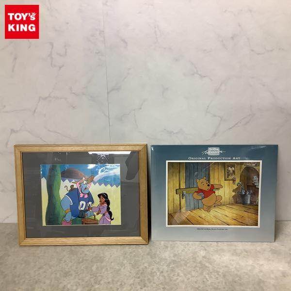 ディズニー くまのプーさん セル画 限定品 春夏秋冬シリーズ 春