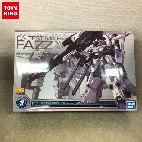 MG 1/100 ガンダム・センチネル FAZZ Ver.Ka　完成品 MG 1/100 FAZZ Ver.Ka｜バンダイ ホビーサイト