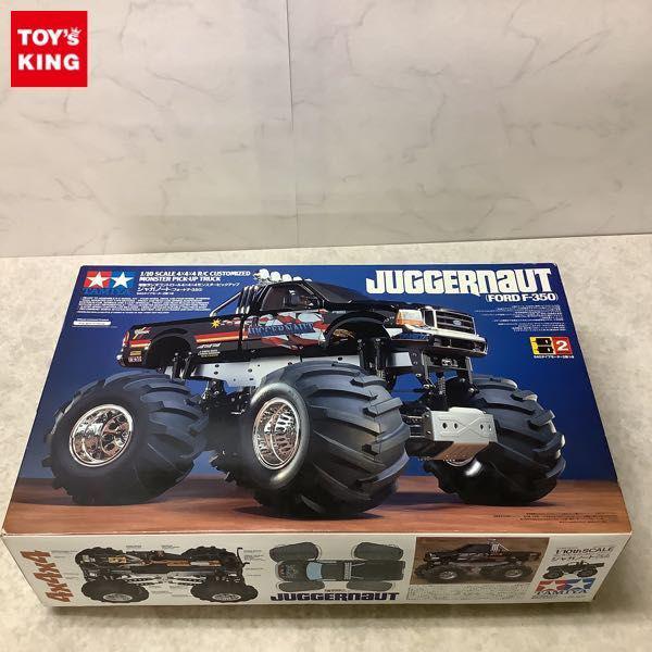 タミヤ 1/10 電動RC 4×4×4 モンスタービックアップ ジャガーノート (フォード F-350) 販売・買取