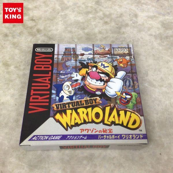 にゃんのゲームバーチャルボーイ　ワリオランド　アワゾンの秘宝　wario land ソフト