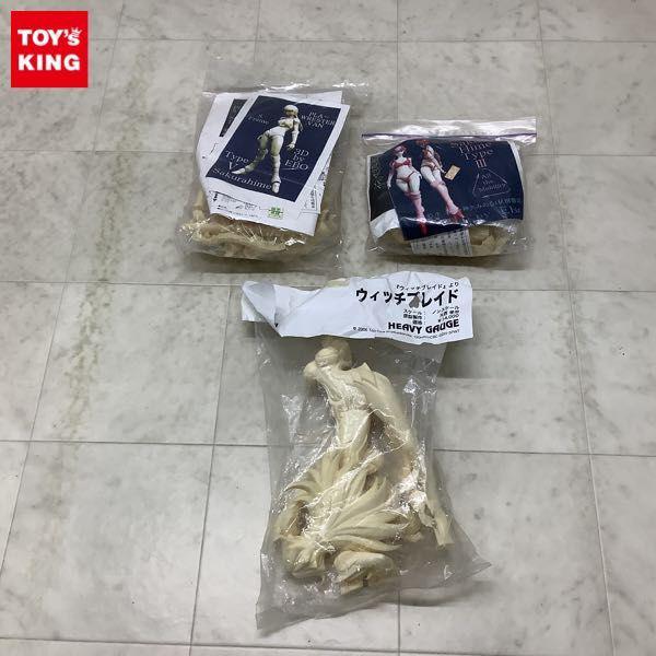 未開封含 ジャンク HEAVY GAUGE ウィッチブレイド、EBO プラレス