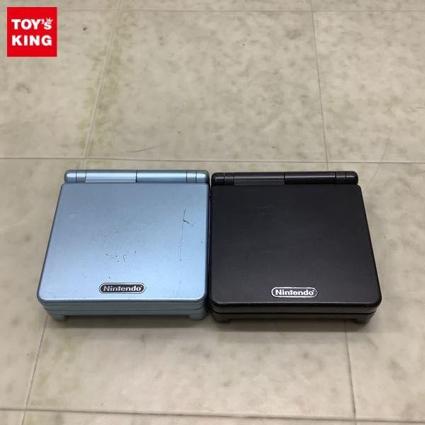 箱無 ゲームボーイ アドバンス SP AGS-001 本体 パールブルー