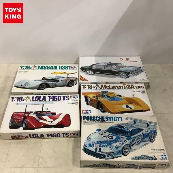 タミヤ 1/18 マクラーレンM8A 1968 ニッサン R-381 1/24 ポルシェ 911 GT1 他 販売・買取