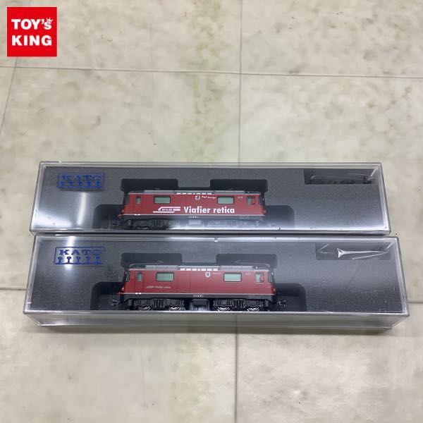 動作確認済 KATO Nゲージ 3102-3 アルプスの機関車 Ge4/4-II RhB