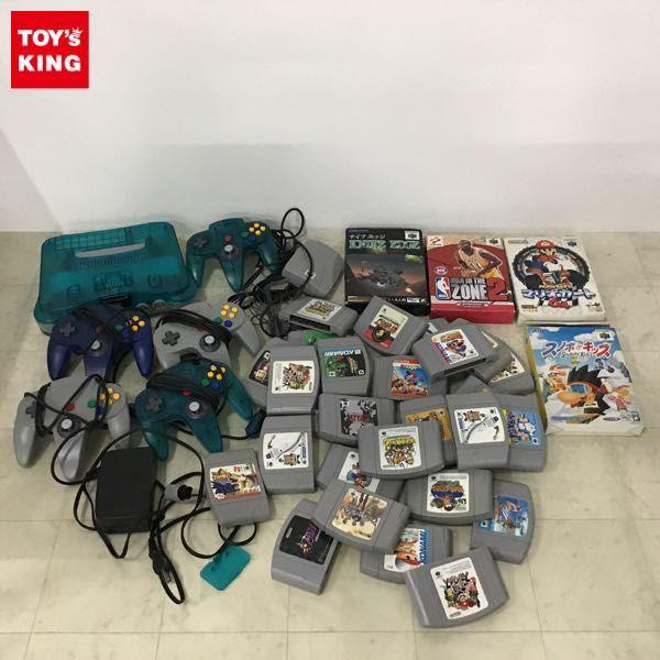 Nintendo64本体 コントローラー×2 ソフト×3 NINTENDO 64 - 【値下げ