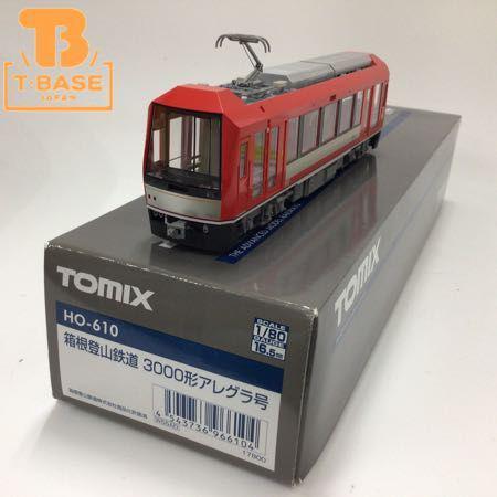 動作確認済み TOMIX HOゲージ HO-610 箱根登山鉄道 3000形 アレグラ号 販売・買取