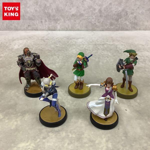 NINTENDO アミーボ amiibo ゼルダの伝説シリーズ リンク 時のオカリナ ガノンドロフ シーク他 販売・買取