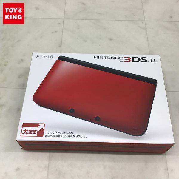 ニンテンドー3DSLL 赤 動作確認済 初期化済