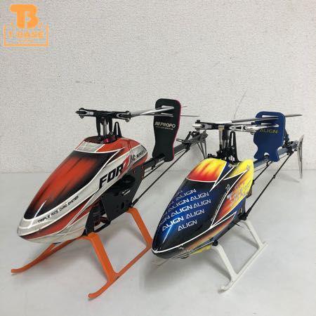 同梱不可 ジャンク RC ラジコンヘリ 2機セット ALIGN DS430M RCM-Bl450MX Futaba R3001SB 等 販売・買取