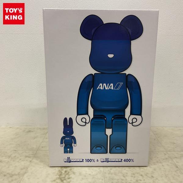 新品未開封R@BBRICK 100％ & BE@RBRICK 400％ ANA