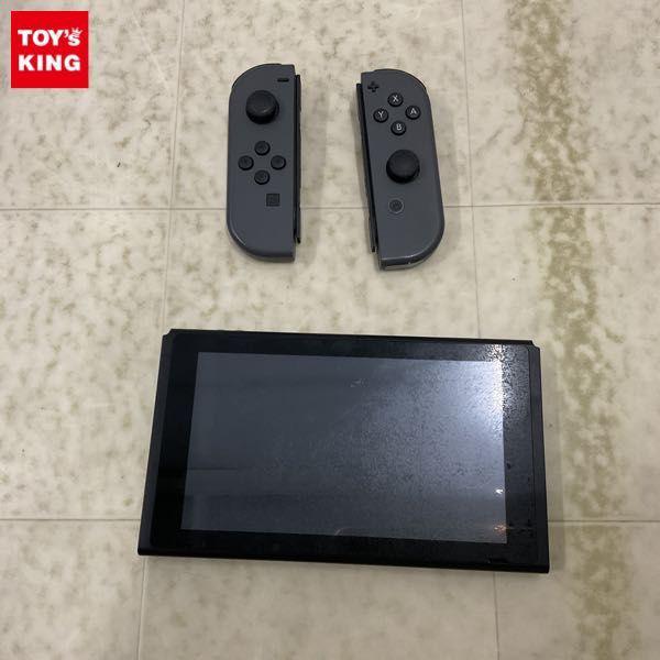 動作確認/初期化済 箱無 Nintendo Switch HAC-001(-01) 本体 Joy-Con ...