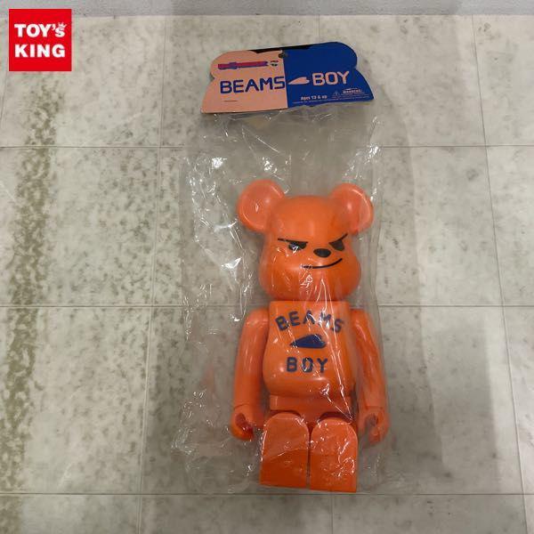 未開封 メディコム・トイ BE@RBRICK ベアブリック 400% BEAMS BOY オレンジ 販売・買取