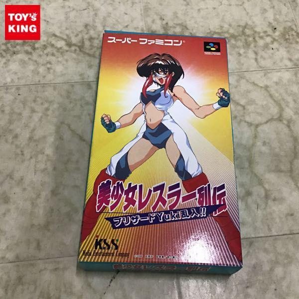 スーファミ ソフト 美少女レスラー列伝 ブリザードYuki乱入!! 販売・買取