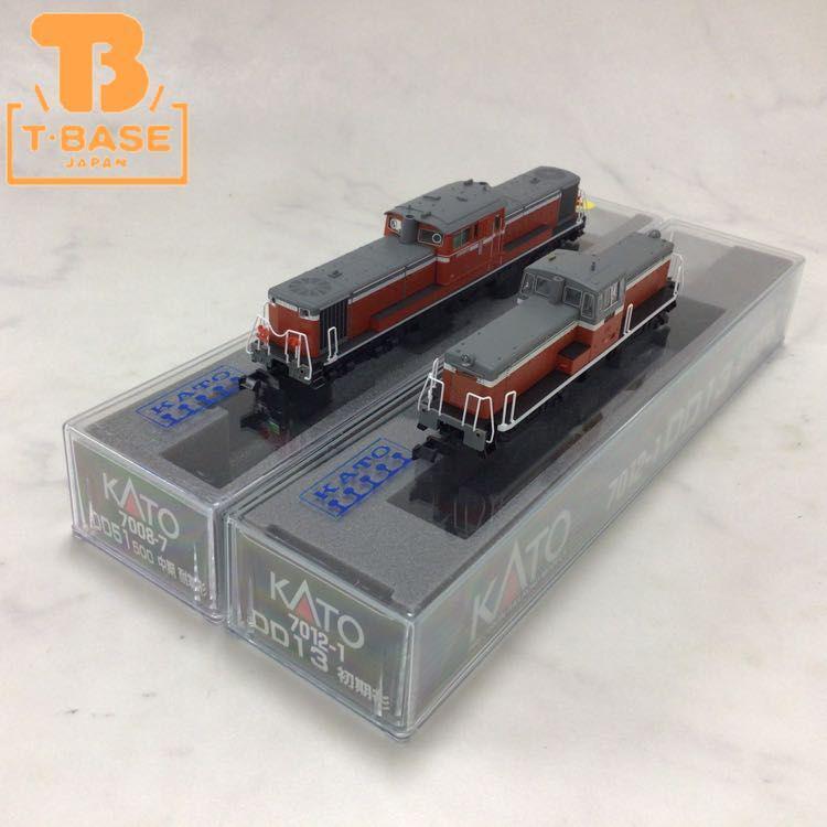 動作確認済み KATO Nゲージ 7008-7 DD51 500 中期 耐寒形、7012-1 DD13
