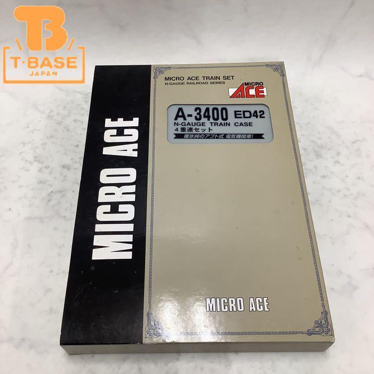 ジャンク MICROACE Nゲージ A-3400 ED42 4重連セット 販売・買取