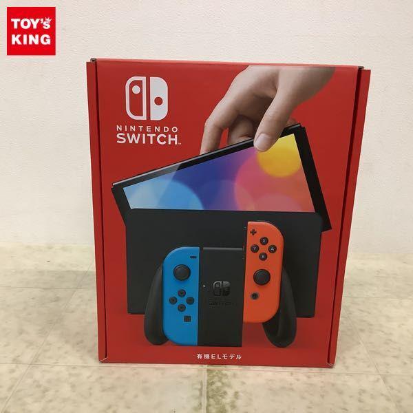 動作確認/初期化済 Nintendo Switch 有機ELモデル HEG-001 ネオンブルー ネオンレッド 販売・買取