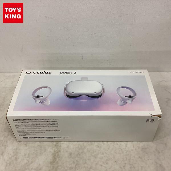 [中古] [動作確認済]  Quest 箱あり 動作確認/初期化済 Oculus Quest 2 128GB VRヘッドセット 販売・買取