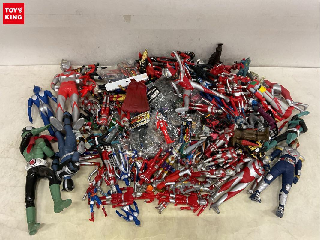 同梱不可 ジャンク ソフビフィギュア 他 ウルトラマン ゾフィー バルタン星人 ガッツイーグル 等 1円～ 同梱不可 ジャンク ソフビフィギュア 他 ウルトラマン