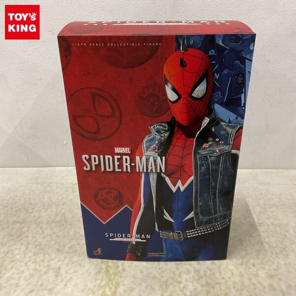 ビデオゲーム・マスターピース スパイダーマン スパイダー・パンク・スーツ版 Amazon.com: Hot Toys Marvel's Spider-Man VGM32 Spider-Man (Spider