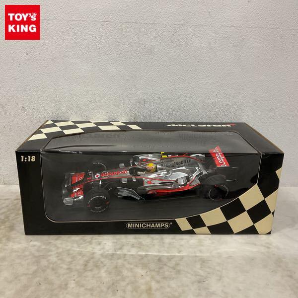 ミニチャンプス 1/18 ボーダーフォン マクラーレン メルセデス MP4-22 ミニチャンプス 1/18 ボーダフォン マクラーレン メルセデス MP4