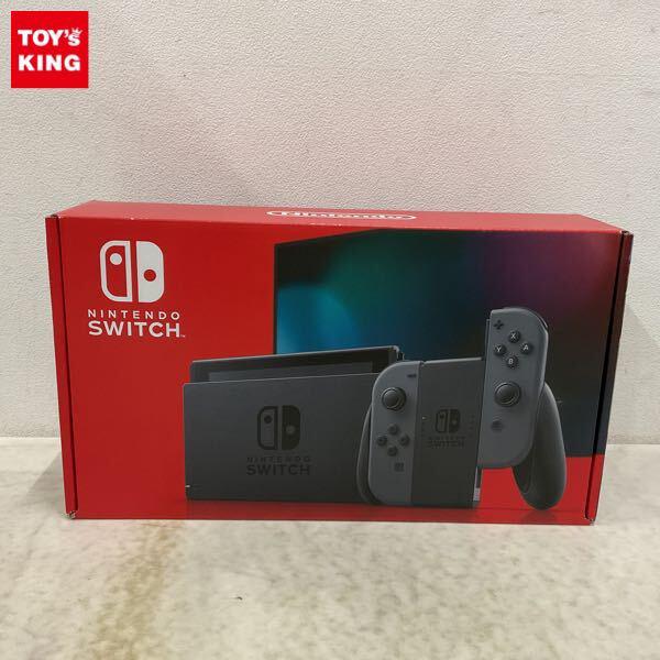 動作確認/初期化済 Nintendo Switch HAC-001(-01) 本体 グレー